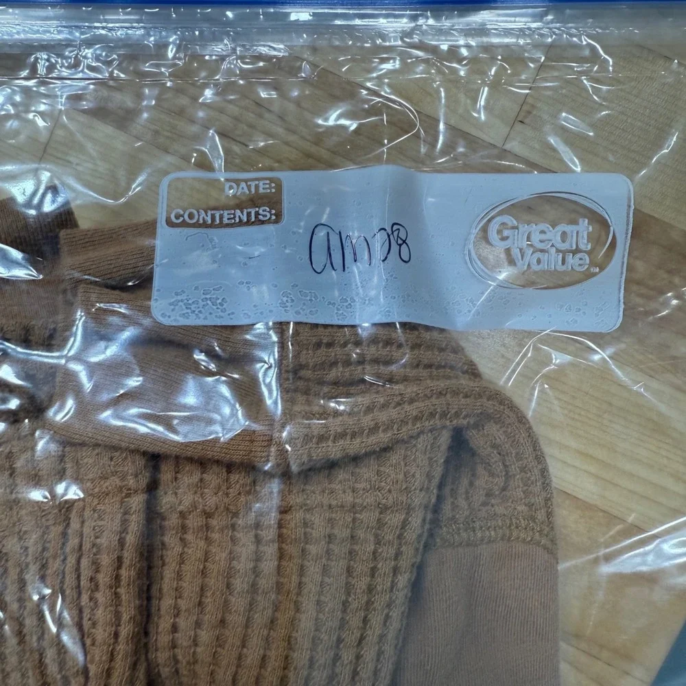 Old Navy Kids Boys Brown‎ Waffle Knit Long Sleeve Shirt Size 5T